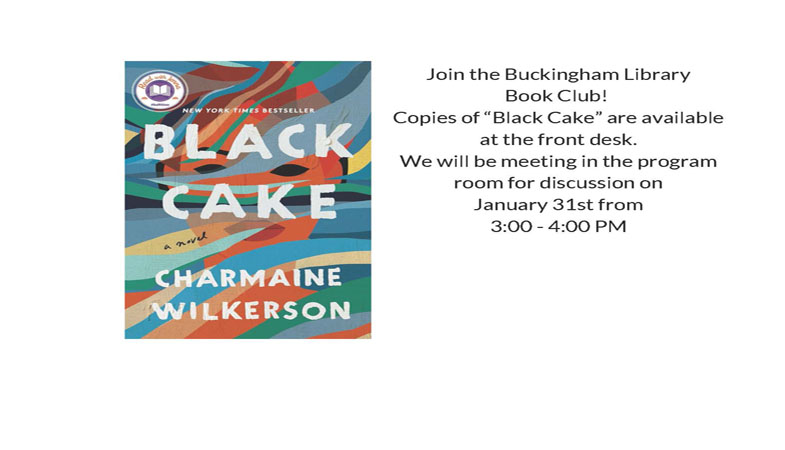 BUCKINGHAM BOOK CLUB Jan