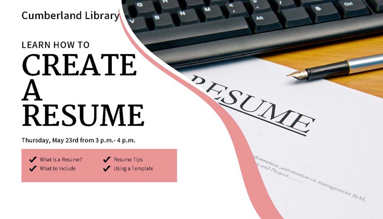 May 23 Create a Resume Class