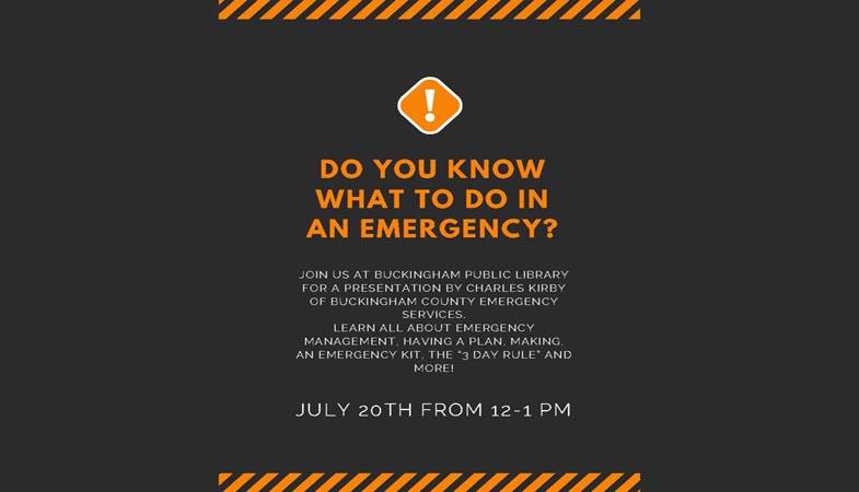 Orange and Black Natural Disaster Emergency Response Poster (8.5 x 5.5 in)